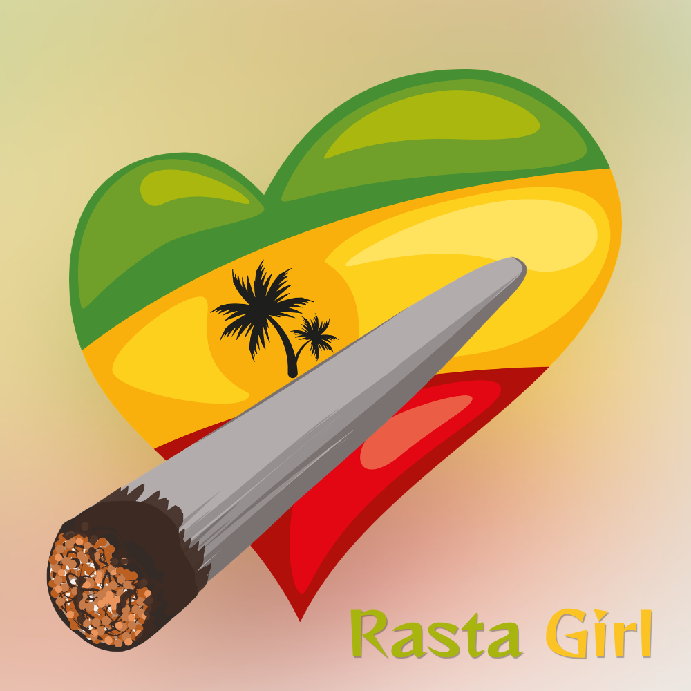 Logo Rasta Girl