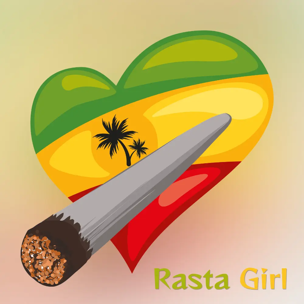 Logo Rasta Girl